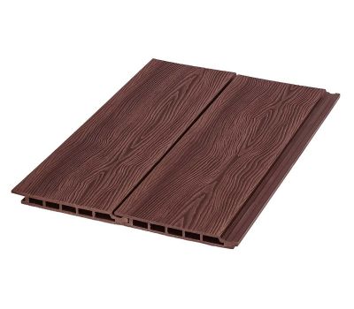 Фасадная доска Nature 3D Махагон от производителя  NanoWood по цене 450 р