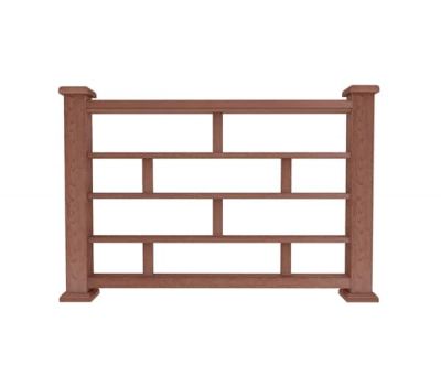Ограждение из ДПК Л1 терракот от производителя Dortmax по цене 8 860 р Ограждение из ДПК Л1 терракот от производителя Dortmax по цене 8 860 р