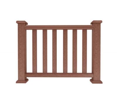 Ограждение из ДПК А1 терракот от производителя Dortmax по цене 8 860 р Ограждение из ДПК А1 терракот от производителя Dortmax по цене 8 860 р