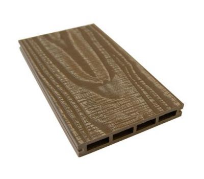 Террасная доска Nature 3D, двухсторонняя пустотелая Орех от производителя NanoWood по цене 490 р Террасная доска Nature 3D, двухсторонняя пустотелая Орех от производителя NanoWood по цене 490 р