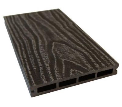 Террасная доска Nature 3D, двухсторонняя пустотелая Венге от производителя NanoWood по цене 490 р Террасная доска Nature 3D, двухсторонняя пустотелая Венге от производителя NanoWood по цене 490 р