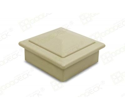 Колпак декоративный 120x120 цвет крем от производителя Goodeck по цене 450 р Колпак декоративный 120x120 цвет крем от производителя Goodeck по цене 450 р