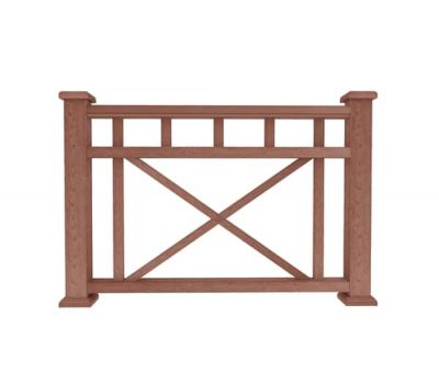 Ограждение из ДПК Д1 терракот от производителя  Dortmax по цене 8 860 р