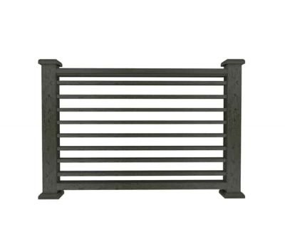 Ограждение из ДПК П1 черный от производителя Dortmax по цене 8 860 р Ограждение из ДПК П1 черный от производителя Dortmax по цене 8 860 р