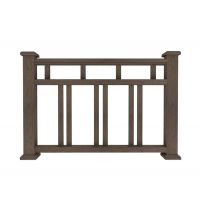Ограждение из ДПК В1 коричневый Ограждение из ДПК В1 коричневый