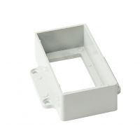 Соединитель перила прямой Белое дерево Соединитель перила прямой Белое дерево