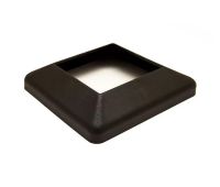 Крышка нижняя ПВХ для столба 100х100 Графит Крышка нижняя ПВХ для столба 100х100 Графит