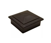 Крышка верхняя ПВХ для столба 100х100 Графит