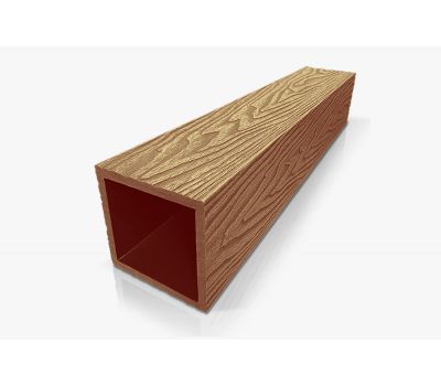 Столб опорный ДПК 100×100 Орех от производителя  Deckart (Россия) по цене 1 057 р