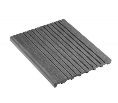 Ступень полнотелая из ДПК Step Серый от производителя Deckart (Россия) по цене 2 500 р Ступень полнотелая из ДПК Step Серый от производителя Deckart (Россия) по цене 2 500 р