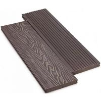 Террасная доска ДПК Monolit 3D - Венге Террасная доска ДПК Monolit 3D - Венге