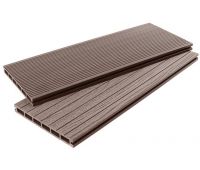 Террасная доска ДПК - DP Standart+ Коричневый Террасная доска ДПК - DP Standart+ Коричневый