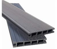 Террасная доска из ДПК Вельвет - Коричневый