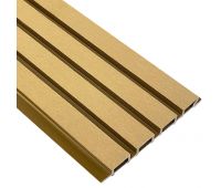 Реечная Фасадная панель Wood-X 219х26 (Шлифованная) Дуб