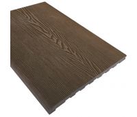 Ступень из ДПК Wood-Х 348х22 Венге 3D