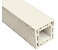 Столб из ДПК WOOD Слоновая кость Столб из ДПК WOOD Слоновая кость