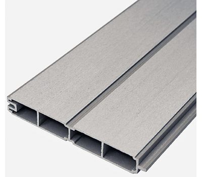 Заборная доска из ДПК NIKA - Графит от производителя  Faynag по цене 662 р