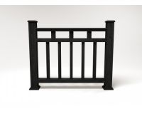 Ограждение ДПК цвет Кварц Сборка №1 Ограждение ДПК цвет Кварц Сборка №1