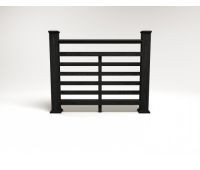 Ограждение ДПК цвет Кварц Сборка №4 Ограждение ДПК цвет Кварц Сборка №4