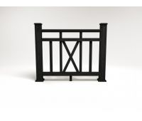 Ограждение ДПК цвет Кварц Сборка №6 Ограждение ДПК цвет Кварц Сборка №6