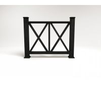 Ограждение ДПК цвет Кварц Сборка №7 Ограждение ДПК цвет Кварц Сборка №7