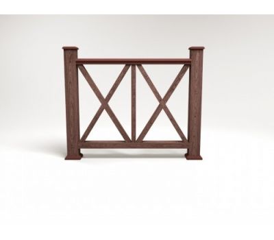 Ограждение ДПК цвет Шоколад Сборка №7 от производителя Faynag по цене 5 950 р Ограждение ДПК цвет Шоколад Сборка №7 от производителя Faynag по цене 5 950 р