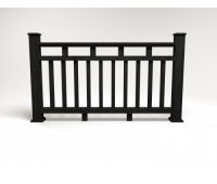 Ограждение ДПК цвет Кварц Сборка №8 Ограждение ДПК цвет Кварц Сборка №8