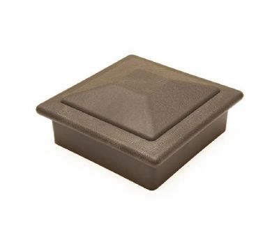 Крышка столба верхняя Венге от производителя GardenParkett по цене 400 р Крышка столба верхняя Венге от производителя GardenParkett по цене 400 р