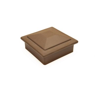 Крышка столба верхняя Светло-коричневый от производителя GardenParkett по цене 400 р Крышка столба верхняя Светло-коричневый от производителя GardenParkett по цене 400 р