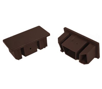 Заглушка торцевая из алюминия для перил Венге от производителя GardenParkett по цене 386 р Заглушка торцевая из алюминия для перил Венге от производителя GardenParkett по цене 386 р