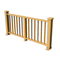 Декоративные ограждения ДПК "Альма" Песчаник, шлифованное Декоративные ограждения ДПК "Альма" Песчаник, шлифованное