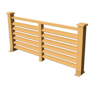 Декоративные ограждения ДПК "Босфор", Песчаник, шлифованное от производителя GrinderDeco по цене 7 591 р Декоративные ограждения ДПК "Босфор", Песчаник, шлифованное от производителя GrinderDeco по цене 7 591 р