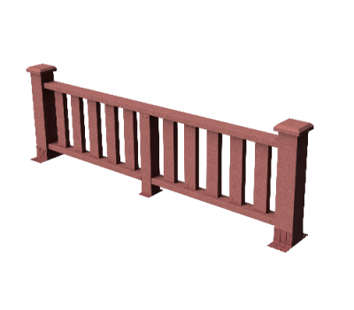 Декоративные ограждения ДПК " Эрес", Мербау, шлифованное от производителя GrinderDeco по цене 5 691 р Декоративные ограждения ДПК " Эрес", Мербау, шлифованное от производителя GrinderDeco по цене 5 691 р