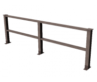 Декоративные ограждения ДПК " Ковбойская изгородь", Выбеленный дуб, шлифованное Декоративные ограждения ДПК " Ковбойская изгородь", Выбеленный дуб, шлифованное