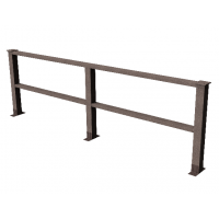 Декоративные ограждения ДПК " Ковбойская изгородь", Выбеленный дуб, шлифованное Декоративные ограждения ДПК " Ковбойская изгородь", Выбеленный дуб, шлифованное