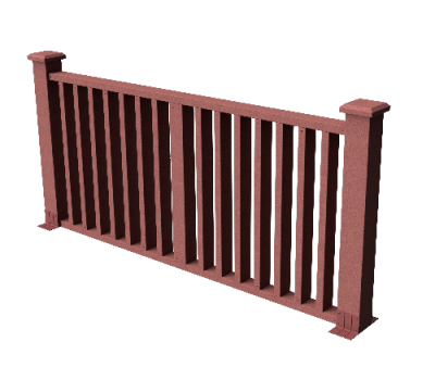 Декоративные ограждения ДПК " Риальто", Мербау, шлифованное от производителя GrinderDeco по цене 8 066 р Декоративные ограждения ДПК " Риальто", Мербау, шлифованное от производителя GrinderDeco по цене 8 066 р