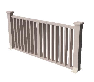 Декоративные ограждения ДПК " Риальто", Выбеленный дуб, шлифованное от производителя GrinderDeco по цене 8 066 р Декоративные ограждения ДПК " Риальто", Выбеленный дуб, шлифованное от производителя GrinderDeco по цене 8 066 р