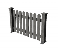 Декоративные ограждения ДПК " Сежурне", Серый базальт, шлифованное Декоративные ограждения ДПК " Сежурне", Серый базальт, шлифованное