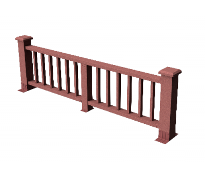 Декоративные ограждения ДПК " Троя", Мербау, шлифованное от производителя GrinderDeco по цене 4 551 р Декоративные ограждения ДПК " Троя", Мербау, шлифованное от производителя GrinderDeco по цене 4 551 р