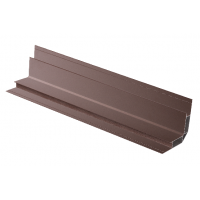 Угол внутренний, алюминий Бурый