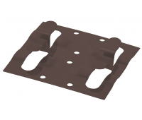 Кляймер рядный для монтажа наличника Коричневый Кляймер рядный для монтажа наличника Коричневый