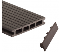 Заглушка для доски торцевая Коричневый (под заказ) Заглушка для доски торцевая Коричневый (под заказ)