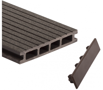 Заглушка для доски торцевая Коричневый (под заказ) от производителя GrinderDeco по цене 399 р Заглушка для доски торцевая Коричневый (под заказ) от производителя GrinderDeco по цене 399 р