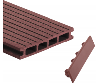 Заглушка для доски торцевая Красный (под заказ) Заглушка для доски торцевая Красный (под заказ)