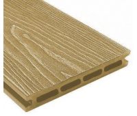 Террасная доска ДПК универсальная шовная с тиснением Кедр Террасная доска ДПК универсальная шовная с тиснением Кедр