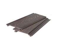 Фасадная доска ДПК 3D WOOD Тёмно-коричневый Фасадная доска ДПК 3D WOOD Тёмно-коричневый