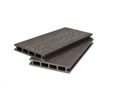 Террасная доска ДПК 3D+вельвет пустотелая двухсторонняя Тёмно-коричневый от производителя Polivan Group по цене 730 р Террасная доска ДПК 3D+вельвет пустотелая двухсторонняя Тёмно-коричневый от производителя Polivan Group по цене 730 р