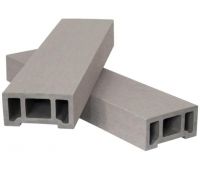 Поручень из ДПК без фактуры Серый Поручень из ДПК без фактуры Серый