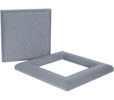 Комплект крышка и юбка для столба 3D фактура дерева Серый от производителя Polivan Group по цене 1 430 р Комплект крышка и юбка для столба 3D фактура дерева Серый от производителя Polivan Group по цене 1 430 р