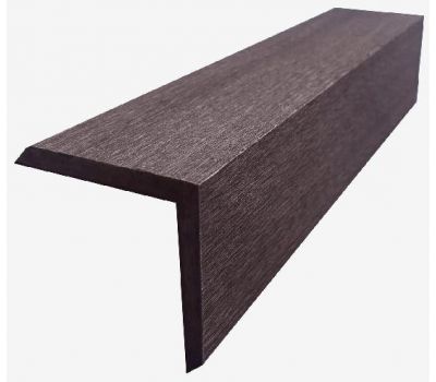 Угол декоративный (L-планка) 50×50 Венге от производителя  RusDecking по цене 277 р